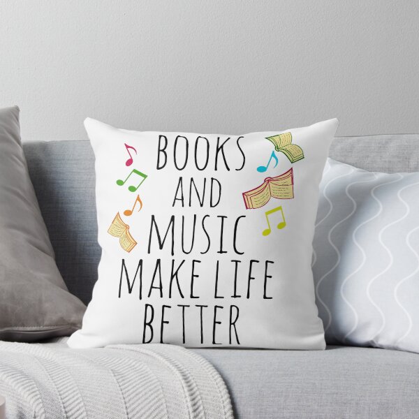 Item preview, books and music make life better #2 designed and sold by FandomizedRose.