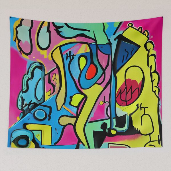 Item preview, vbstrvctivsm- dinosaur (Abstract Art 83) designed and sold by vbstrvctivsm.