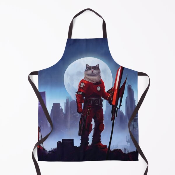 Item preview, Luna the Protector Cat designed and sold by ArtificialBeaux.