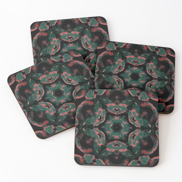 Item preview, unusual Christmas NOEL kaleidoscopic hexagonal pattern designed and sold by mister-john.