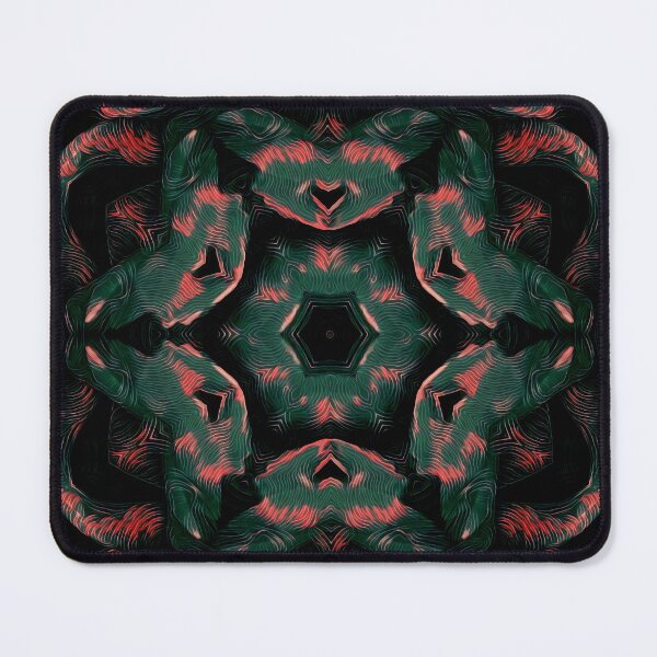 Item preview, unusual Christmas NOEL kaleidoscopic hexagonal pattern designed and sold by mister-john.