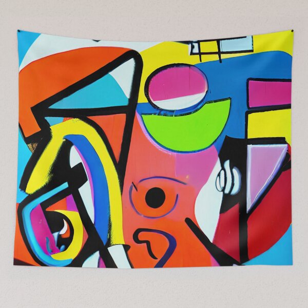 Item preview, vbstrvctivsm- childhood (Abstract Art 84) designed and sold by vbstrvctivsm.