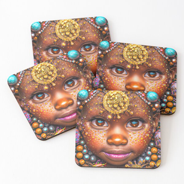 Item preview, Cute African Girl designed and sold by Mikkerz.