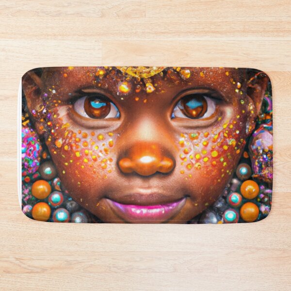 Item preview, Cute African Girl designed and sold by Mikkerz.