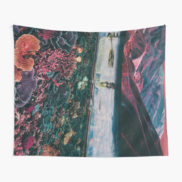 Space coral Tapestry