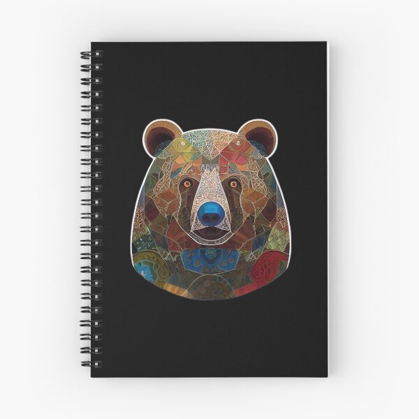 Item preview, Patchwork bear art designed and sold by Lenkooo.