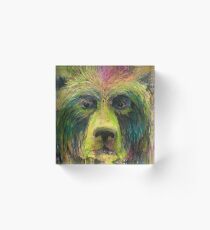 Bear Acrylic Block