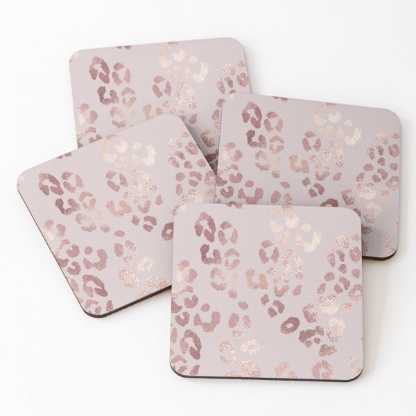 Item preview, Rose gold metallic leopard print design designed and sold by Corinne Alexa Jackson.