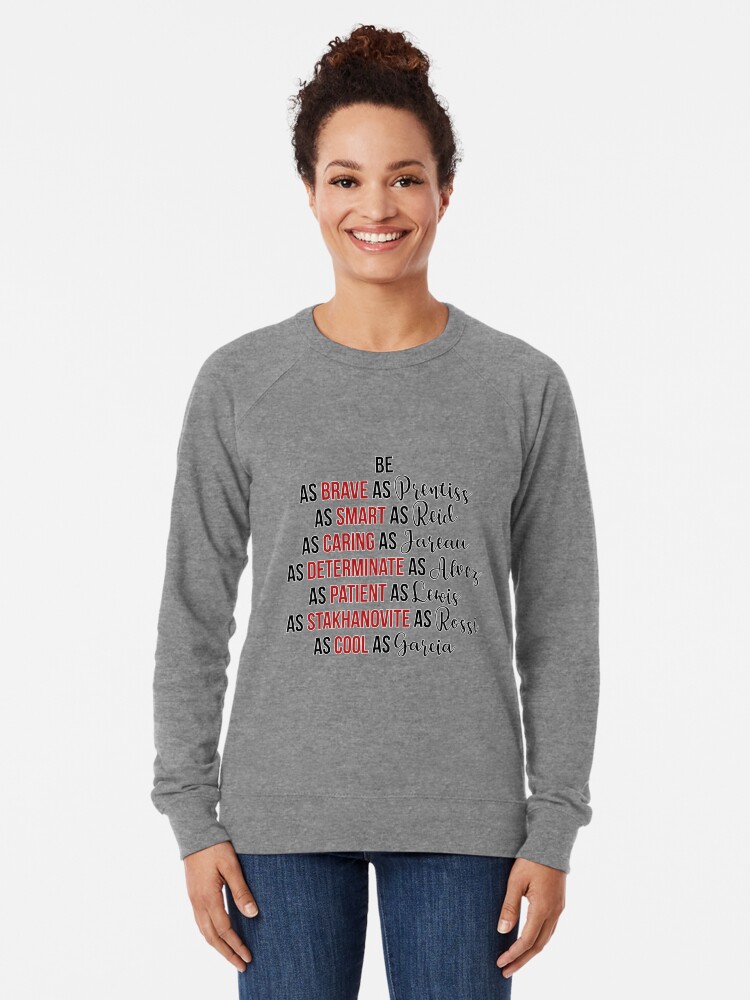 Criminal Minds Crewneck Sweatshirt Criminal Minds