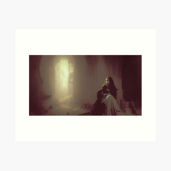 the wake Art Print