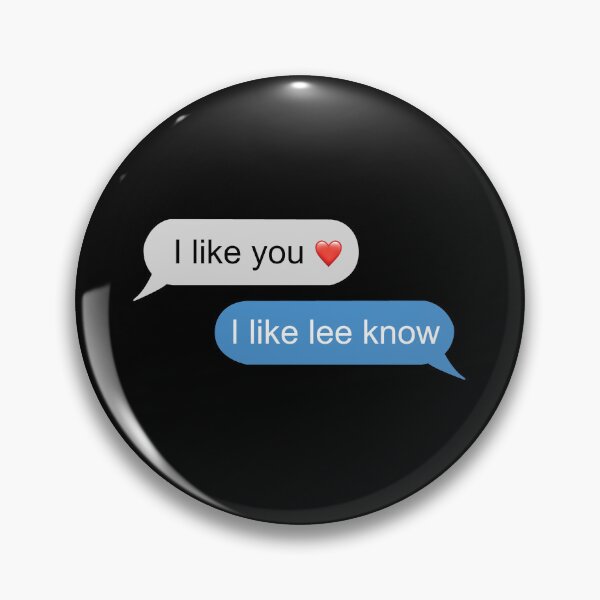Item preview,  Funny I like Lee Know Text designed and sold by Supra Designs.