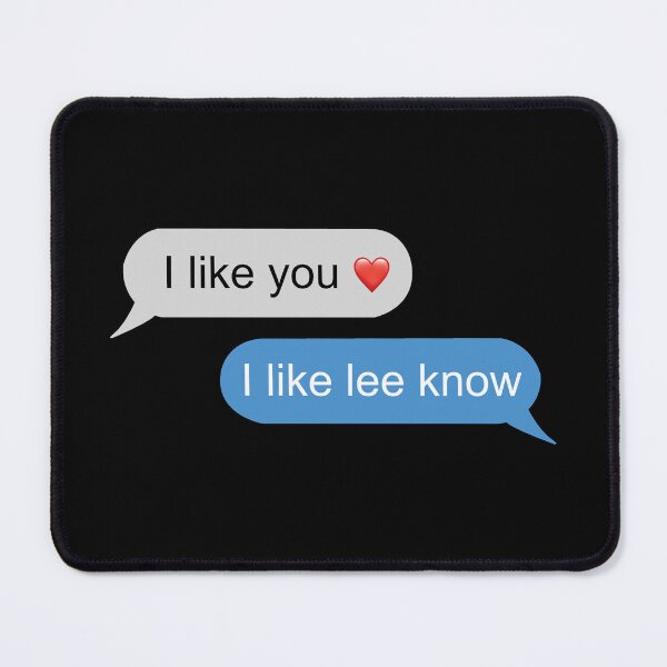 Item preview, Funny I like Lee Know Text designed and sold by Supra Designs.