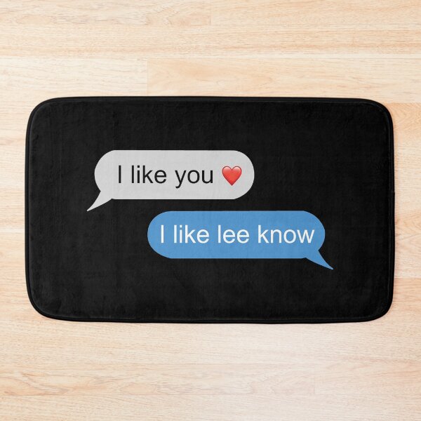 Item preview,  Funny I like Lee Know Text designed and sold by Supra Designs.