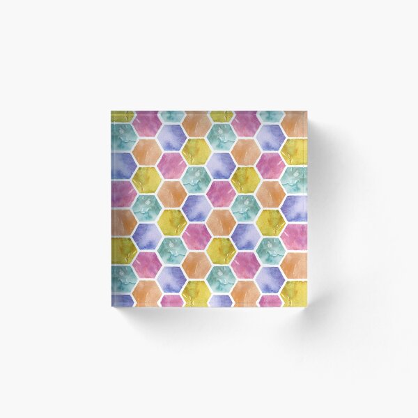 Item preview, hexágonos coloridos designed and sold by Rodrigo Fonseca.