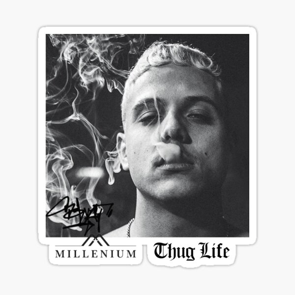 PLK millenium thug life Sticker