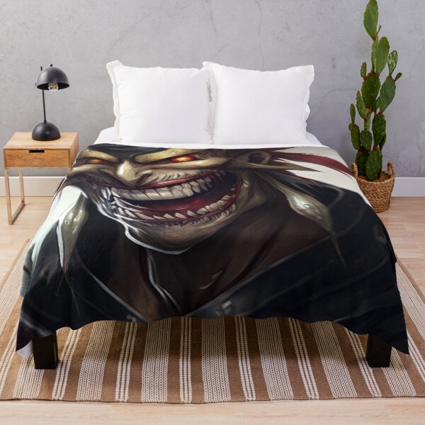 Item preview, Anime boss with a sneaky grin designed and sold by 100PercentOtaku.