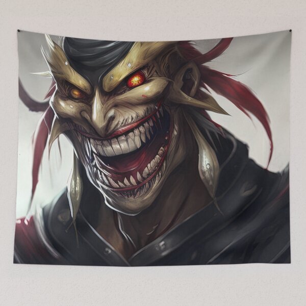 Item preview, Jefe de anime con una sonrisa furtiva designed and sold by 100PercentOtaku.