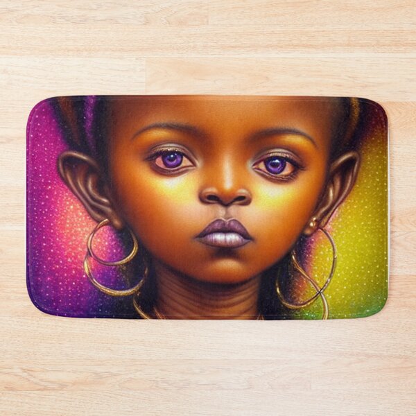 Item preview, Cute African Goddess Child designed and sold by Mikkerz.