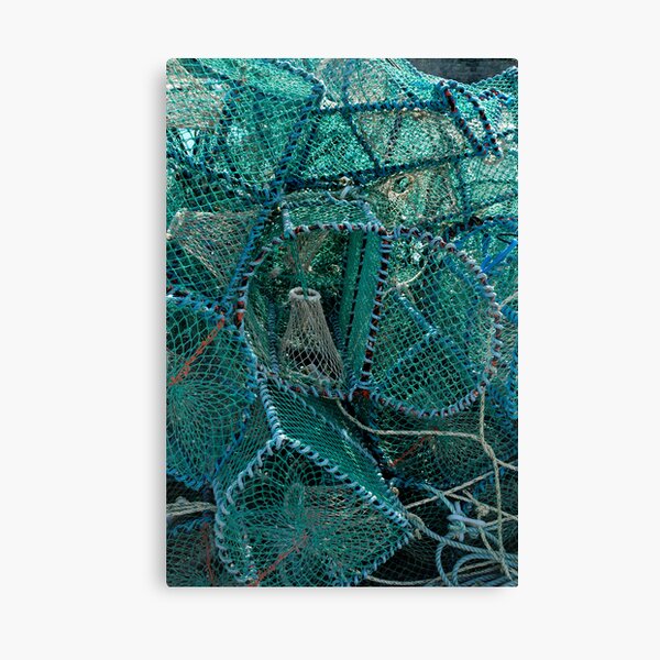 Lobster Creels Canvas Print