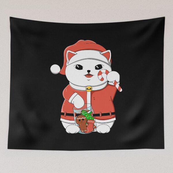 Item preview, Santa Lucky Cat designed and sold by Kimprut.