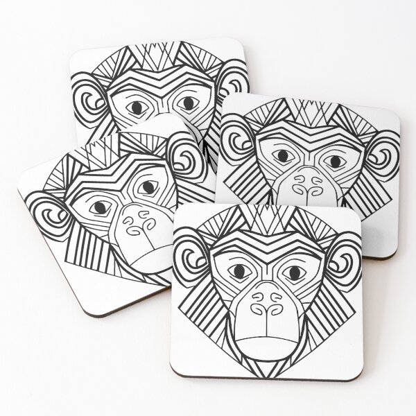 Item preview, creative animal monkey designed and sold by DD215.