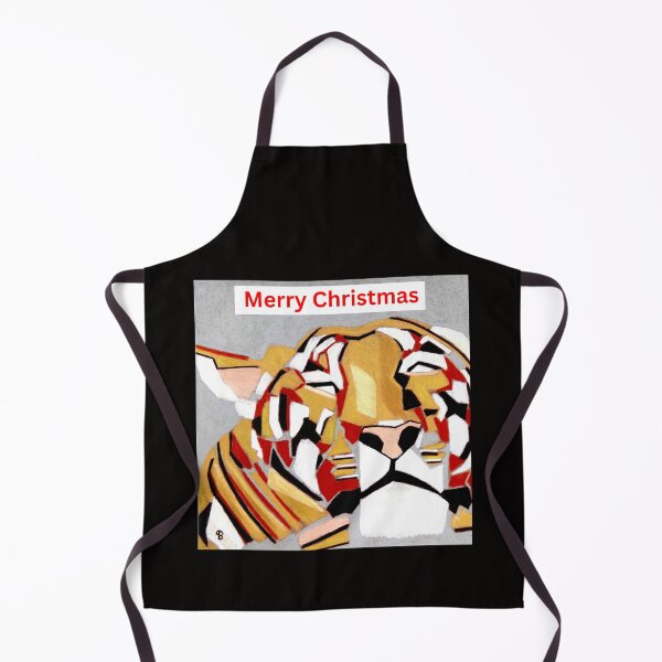 Item preview, Merry Christmas Sleeping Tiger designed and sold by Bagsyrose.