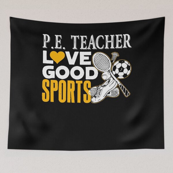 Item preview, PE Teacher - PE Teacher Loves Good Sports designed and sold by UnknownArtistt.