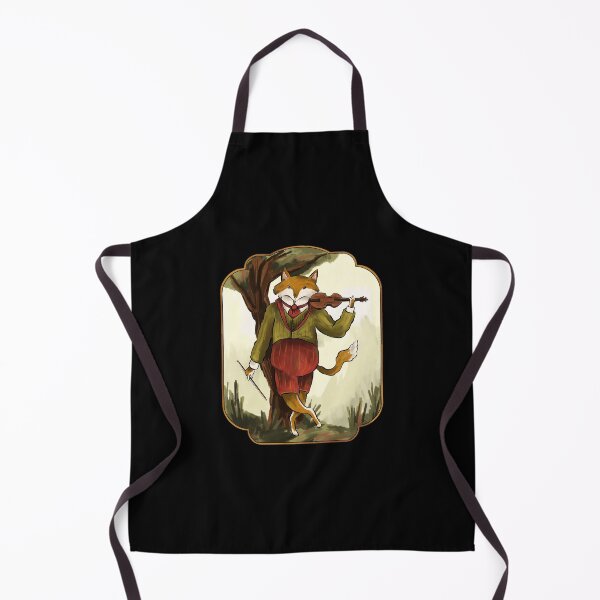 Item preview, fox with violin designed and sold by DerSenat.