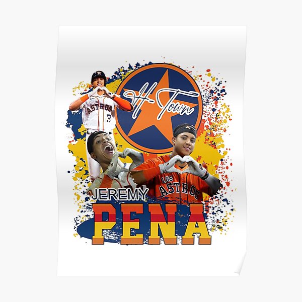 Jeremy Pena Houston Astros Poster Wall Art Sports Poster 
