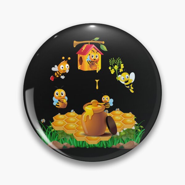 Item preview, Abejas lindas designed and sold by PlanetaDesign.