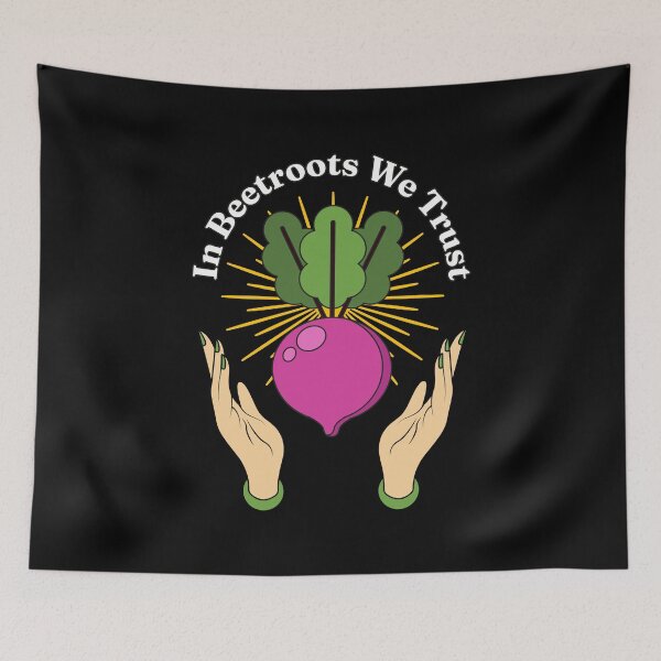 Item preview, In Beetroots We Trust designed and sold by Millusti.