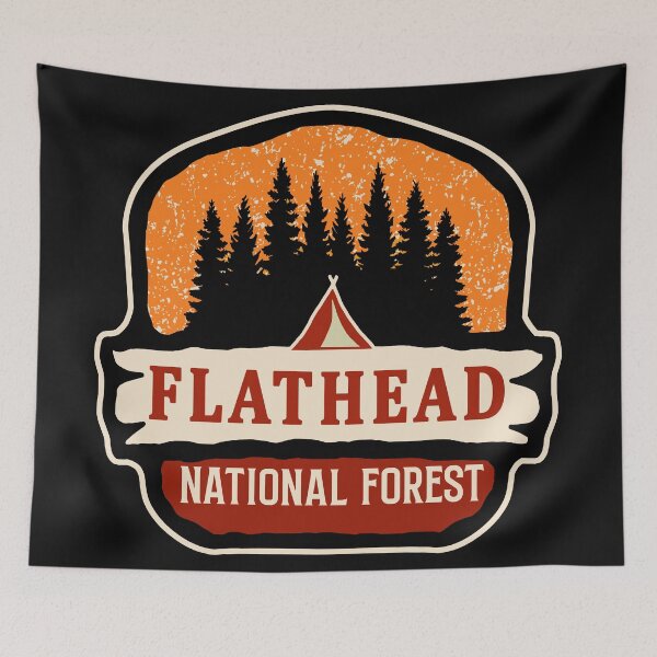 Item preview, Flathead National Forest designed and sold by Road-tees.