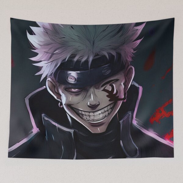Item preview, Personaje de anime punk con una sonrisa loca. designed and sold by 100PercentOtaku.