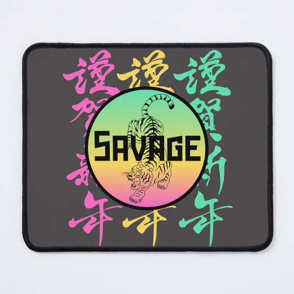 Item preview, Lucky Savage Tiger designed and sold by GleamingGiant.