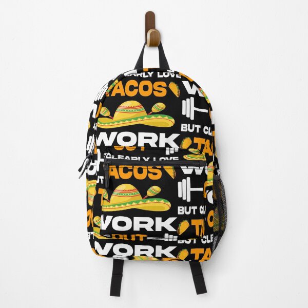 Item preview, workout but clearly loves tacos designed and sold by Ach B.