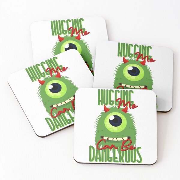 Item preview, HUGGING ME CAN BE DANGEROUS designed and sold by GAADesignz.