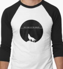 Camiseta ¾ bicolor para hombre El rey en el norte
