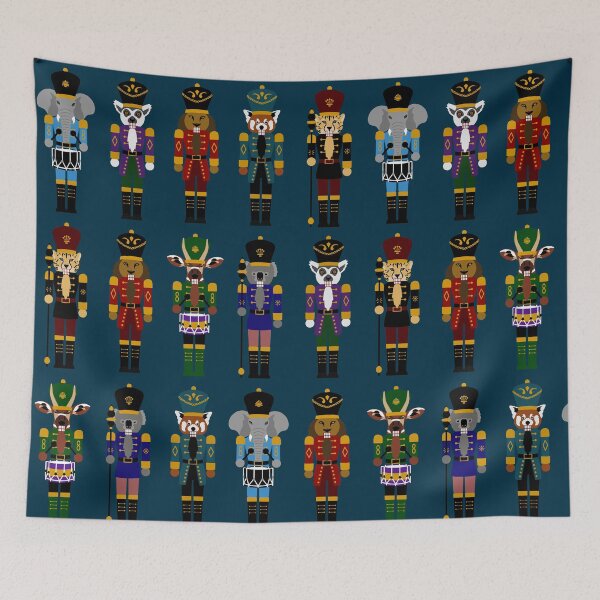 Item preview, Animal Nutcracker Tile designed and sold by GeoCreate.