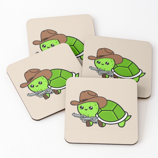 Item preview, Strapped Cowboy Turtle designed and sold by JKdigital.