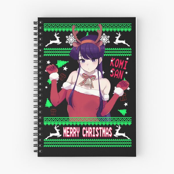 Item preview, komi Shouko - Ugly Christmas sweater 2022  - Tshirt designed and sold by IvaWilderman.
