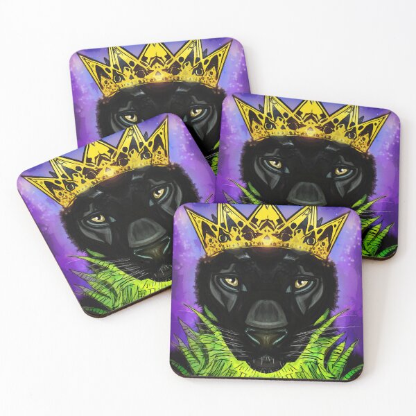 Item preview, Crowned Royal Panther designed and sold by Nathan J Taylor Art.