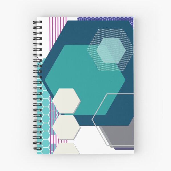 Item preview, Colorful Geometric Design with Hexagons designed and sold by Lisa  Golding.