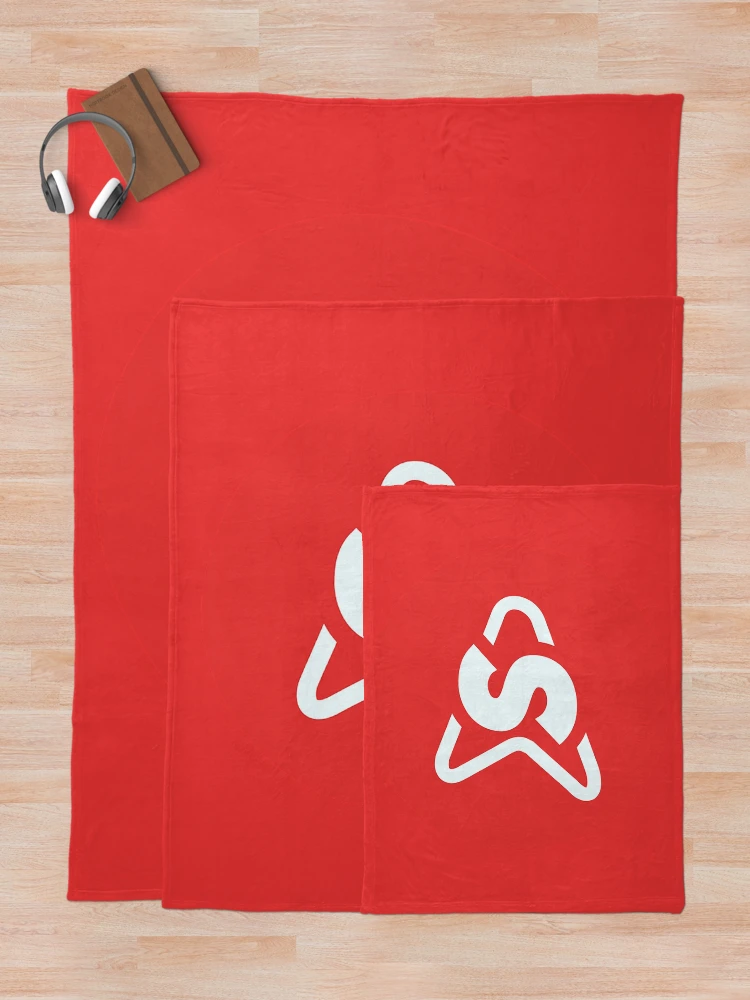 Thumbnail 5 von 6, Fleecedecke, S Rotes Logo designt und verkauft von Ruthbare.