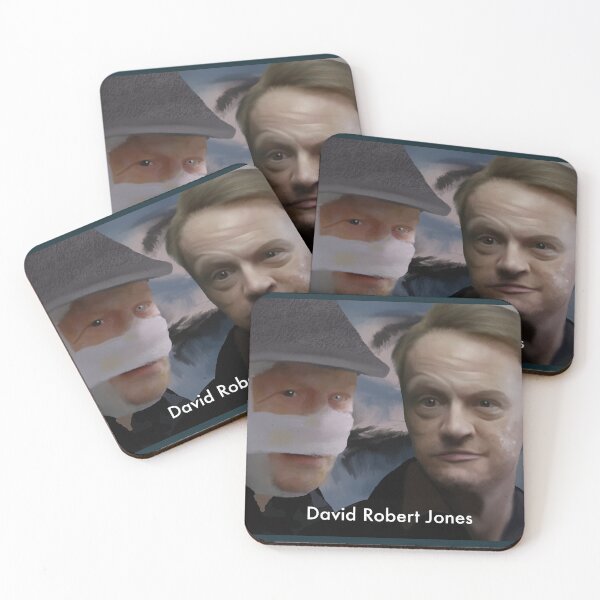Item preview, David Robert Jones Portrait Painting Fan Art Fringe designed and sold by Lumen Nyx Art.
