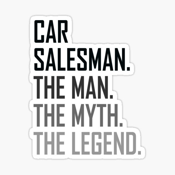 car-salesman-the-man-profession-sticker-for-sale-by-sampleoka-redbubble