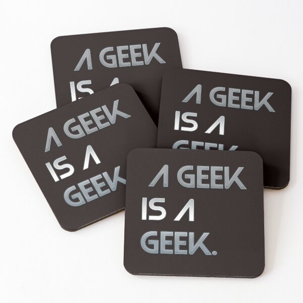 Item preview, A GEEK IS A GEEK designed and sold by Radicomics.