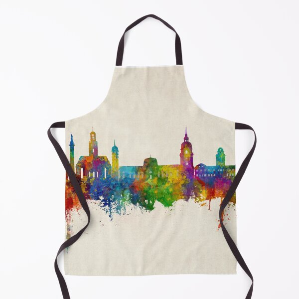 Item preview, Darmstadt Germany Skyline designed and sold by ArtPrints.