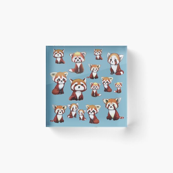 Item preview, Cute Red Panda Pattern designed and sold by bullshirter.