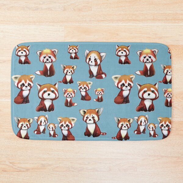 Item preview, Cute Red Panda Pattern designed and sold by bullshirter.
