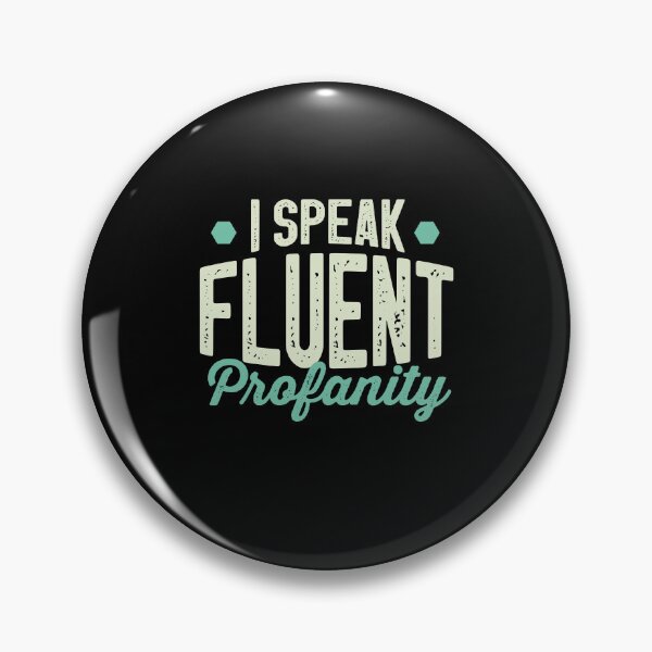 Item preview, Funny Sarcasm I Speak Fluent Profanity Saying Colored Vintage Design / Sarcastic Gift for christmas designed and sold by Chamssou.